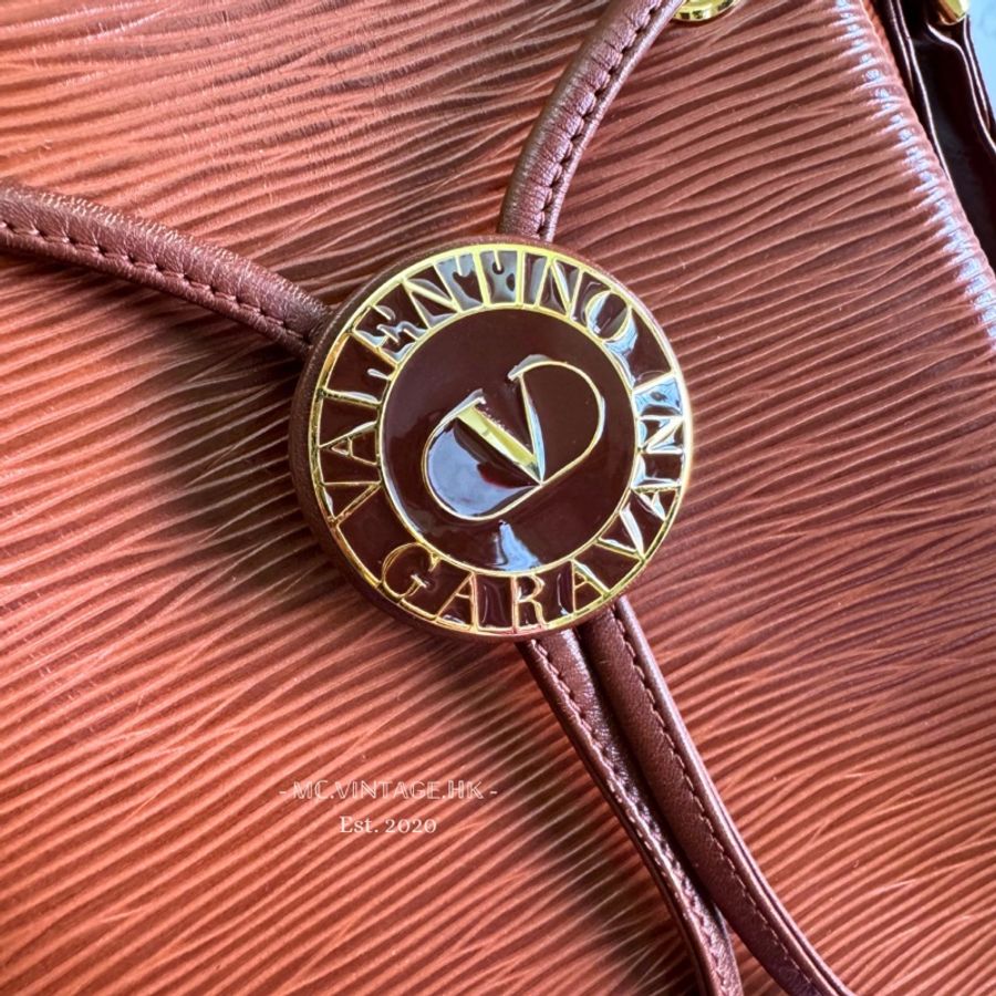 VALENTINO GARAVANI Bucket Bag 水波紋 琉璃金幣 水桶袋-5