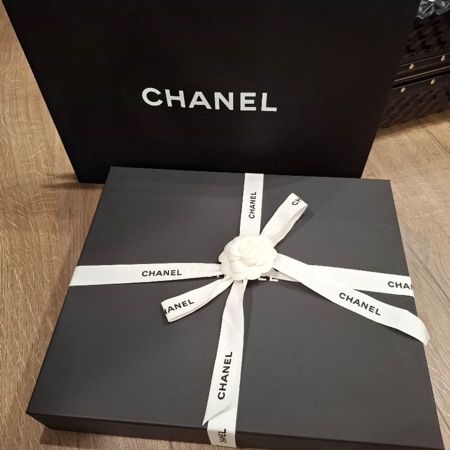Chanel 22 中號黑金 bag-0