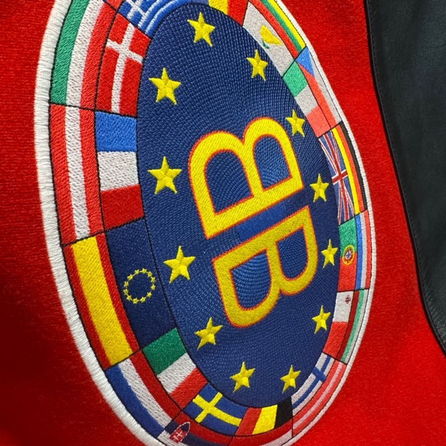 [自售][附收據]Balenciaga 棒球外套 羊毛 真皮 bomber 刺繡-0