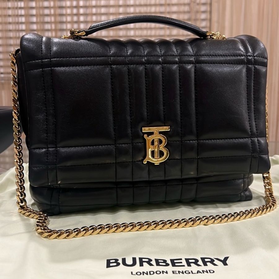 🔥🔥🔥保證真品Burberry Lola 手提/肩背包-11