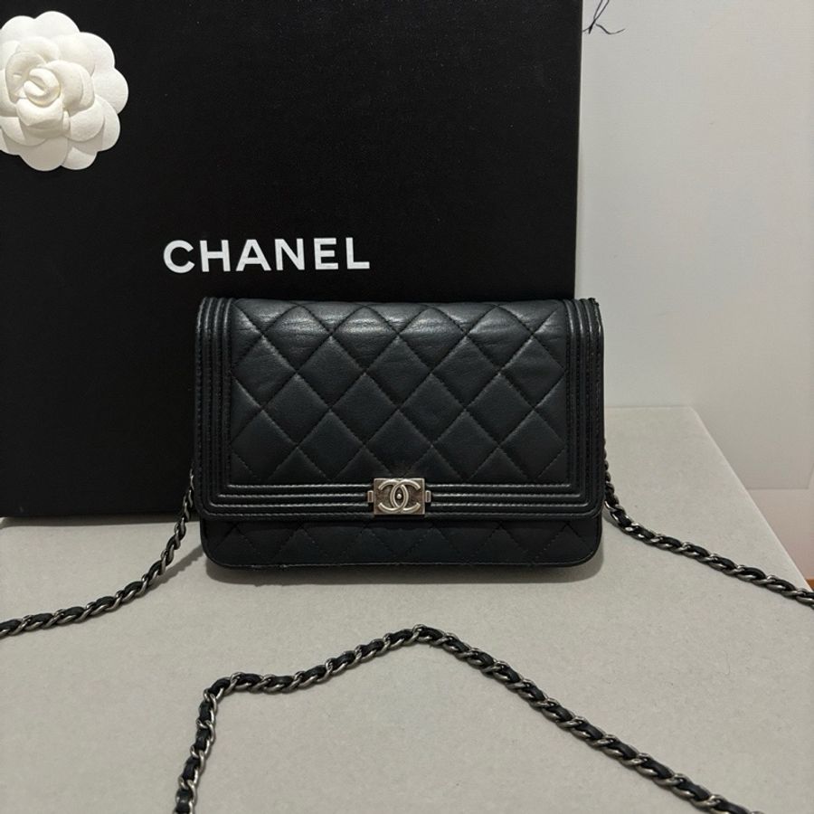 Chanel 香奈兒 leboy woc發財包-0