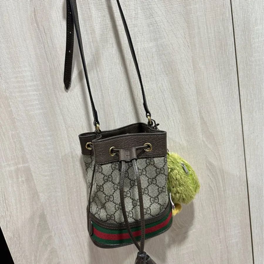Gucci 老花水桶包 mini-0