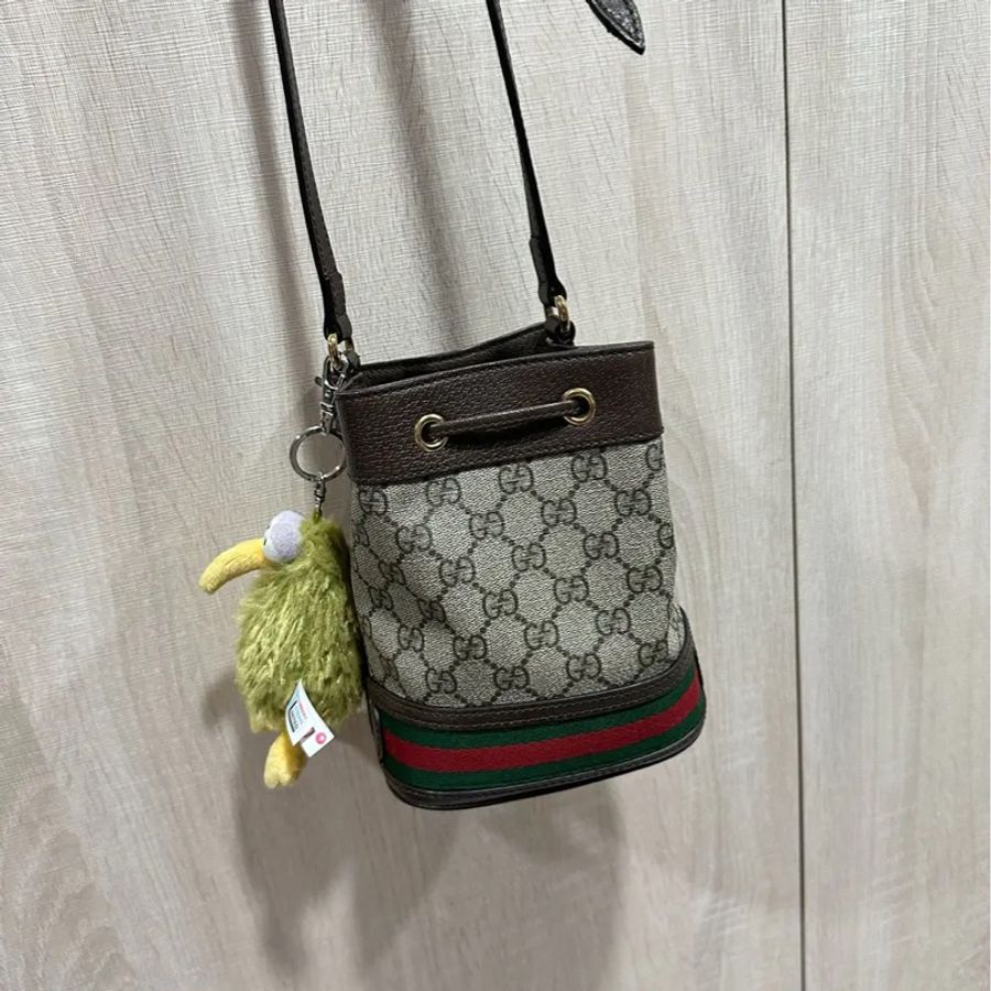 Gucci 老花水桶包 mini-1