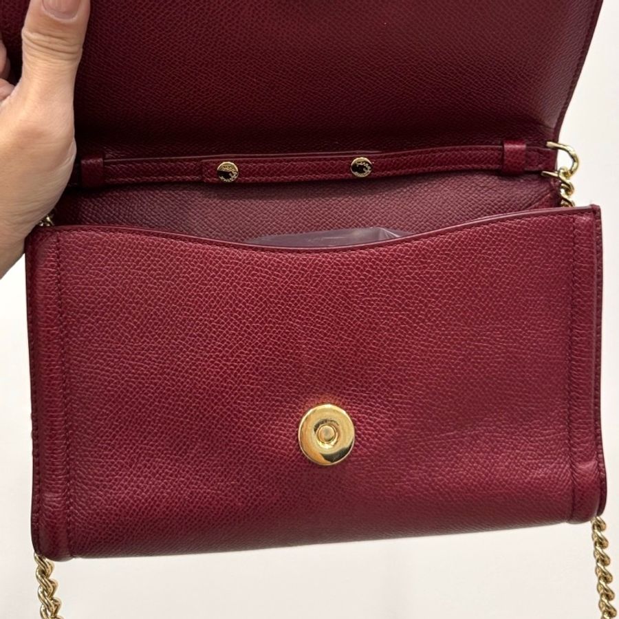 Salvatore Ferragamo 菲拉格慕 Vara Bow WOC 蝴蝶結 紅色 側背包 斜背包 肩背包 鏈條包-20