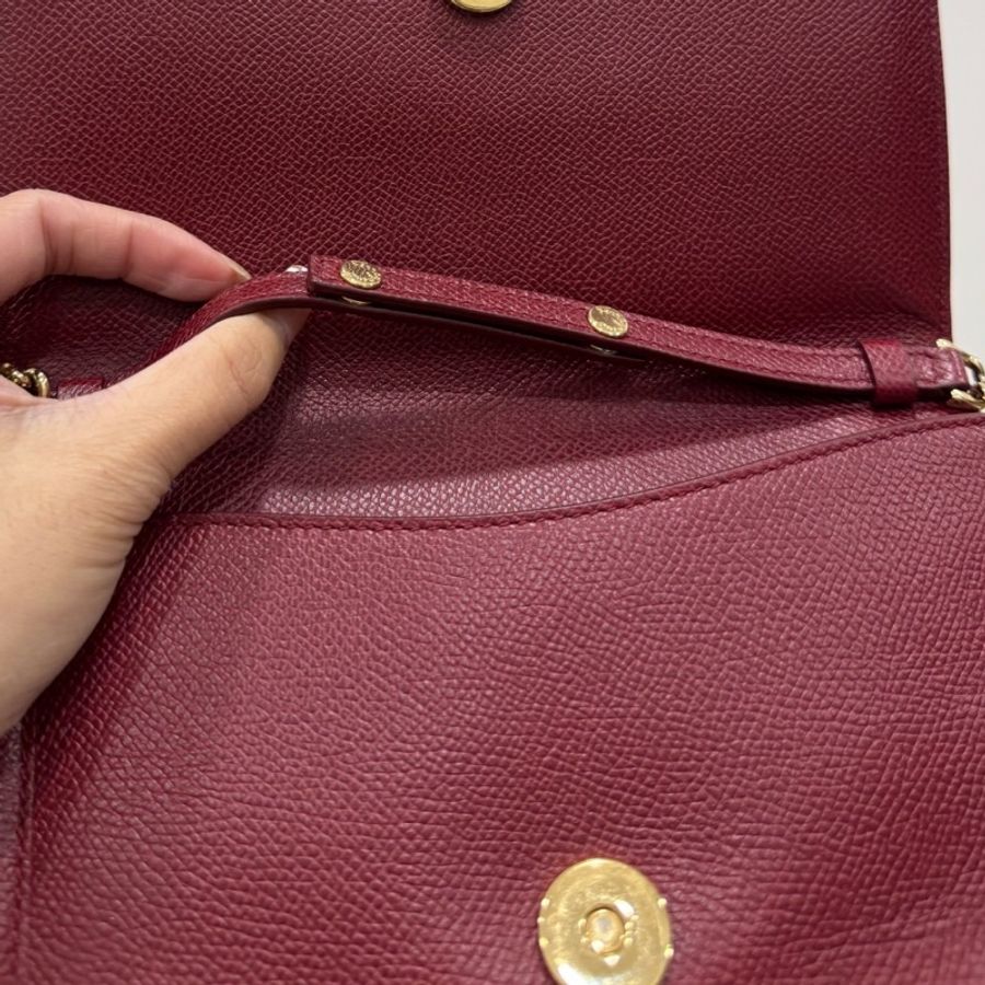 Salvatore Ferragamo 菲拉格慕 Vara Bow WOC 蝴蝶結 紅色 側背包 斜背包 肩背包 鏈條包-23