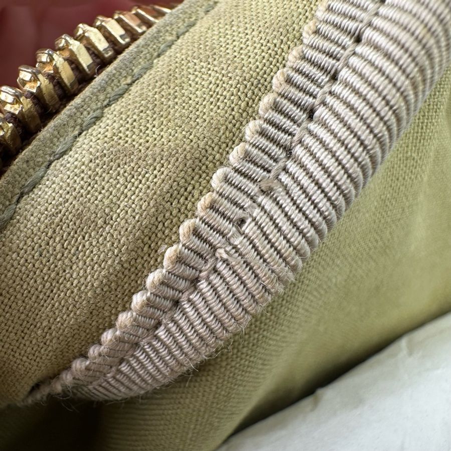 GUCCI Canvas Web 中古帆布腰包-18