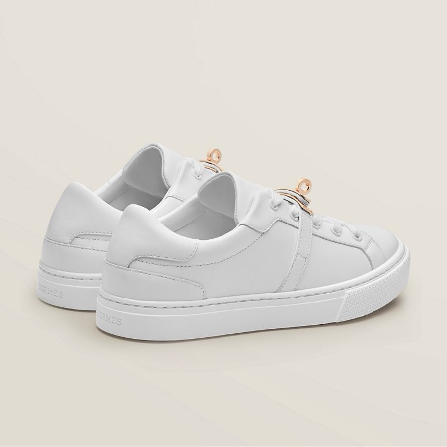 全新 現貨🔥Hermes Kelly Day Sneaker 女裝 小白鞋 👞 白色 38-7