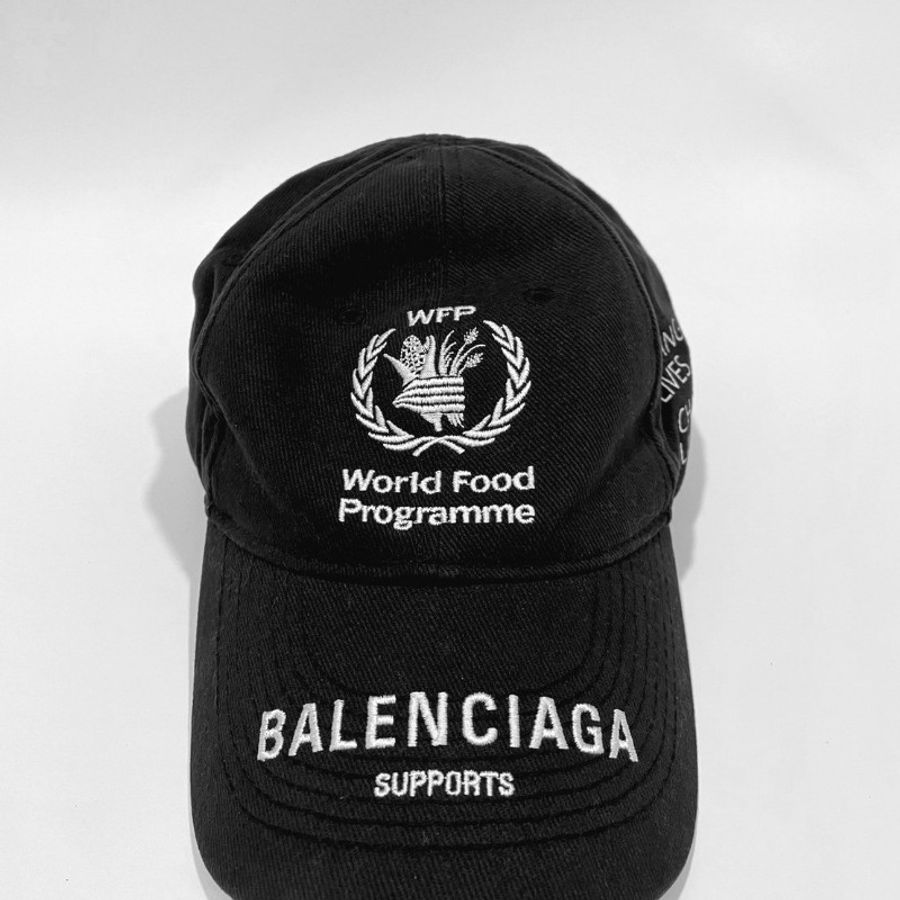 NOW BAGS|【二手現貨】BALENCIAGA WORLD FOOD PROGRAMME鴨舌帽-1