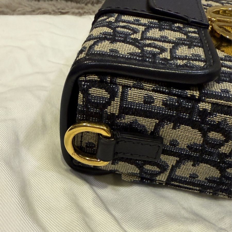 Dior 蒙田 刺繡老花 box 包-3