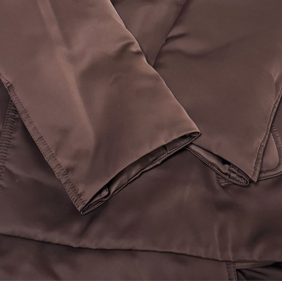 🍒GUCCI絎縫中長版天鵝絨外套 size:40 /2F250203-1✅-16