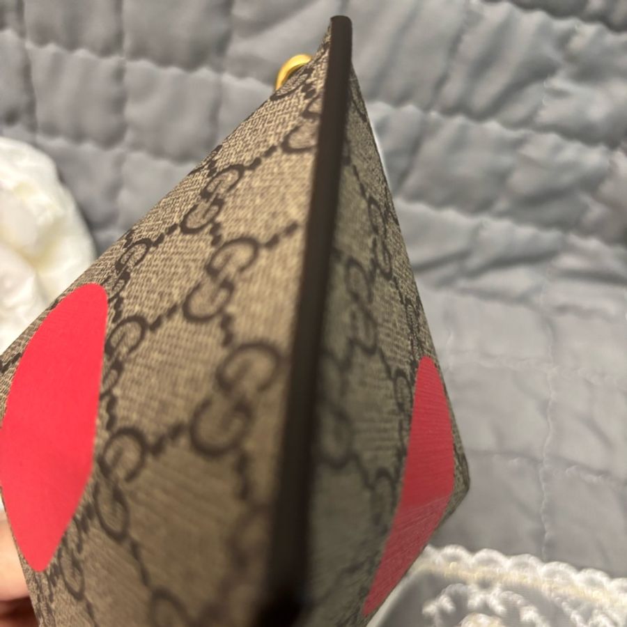 Gucci老花立體愛心斜背包（情人節的小驚喜）-10