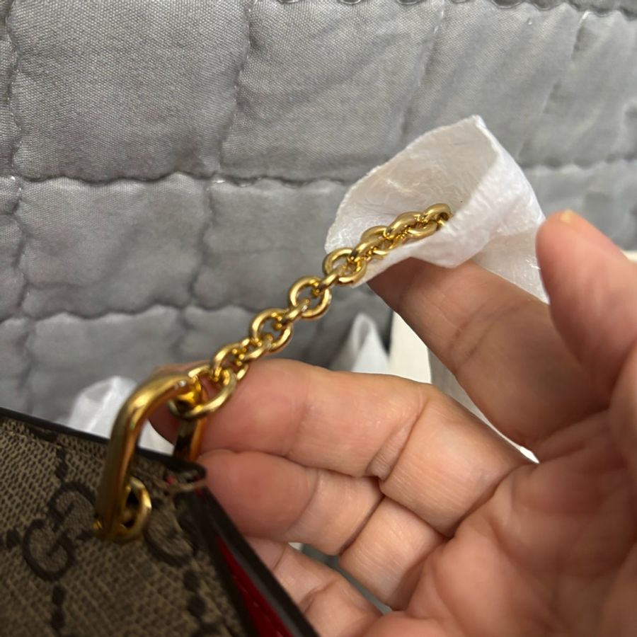 Gucci老花立體愛心斜背包（情人節的小驚喜）-14