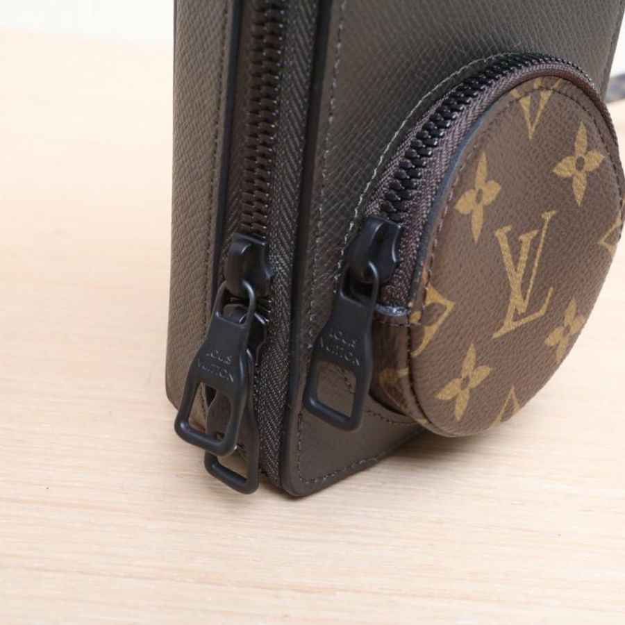 LOUIS VUITTON(路易威登) Phone box 老花拼皮 手機包 老花 PVC 2020-5
