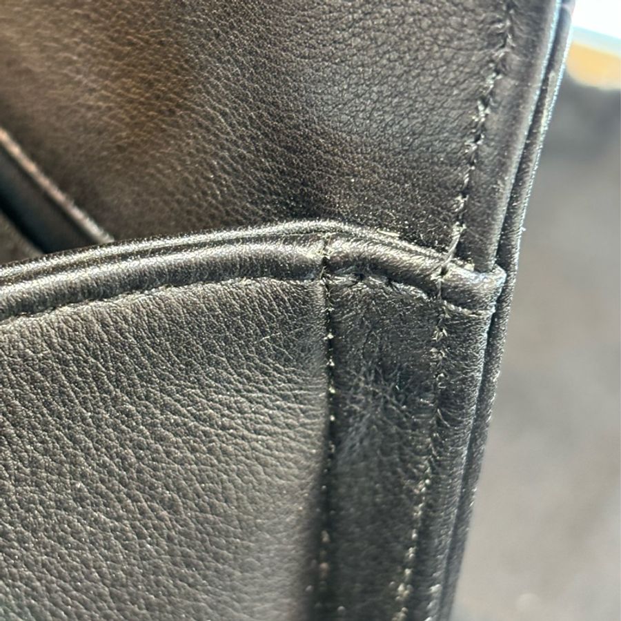 Chanel A67086 黑色 牛皮 銀扣 Boy25 斜背包 肩背包 鏈包-26