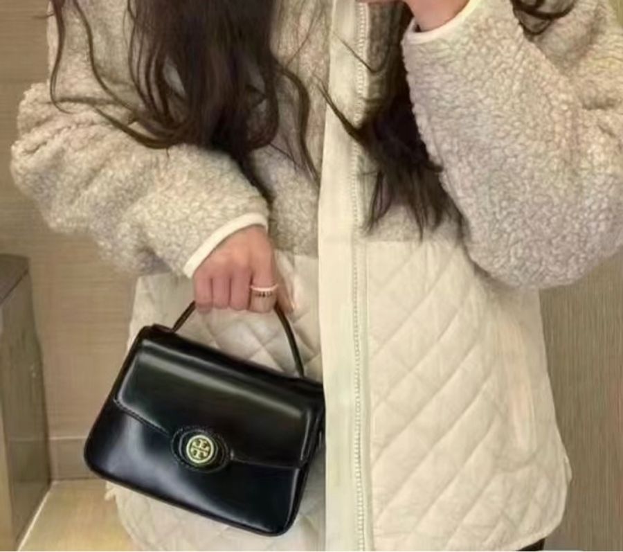 全新Tory Burch Robinson 提把豆腐包-1