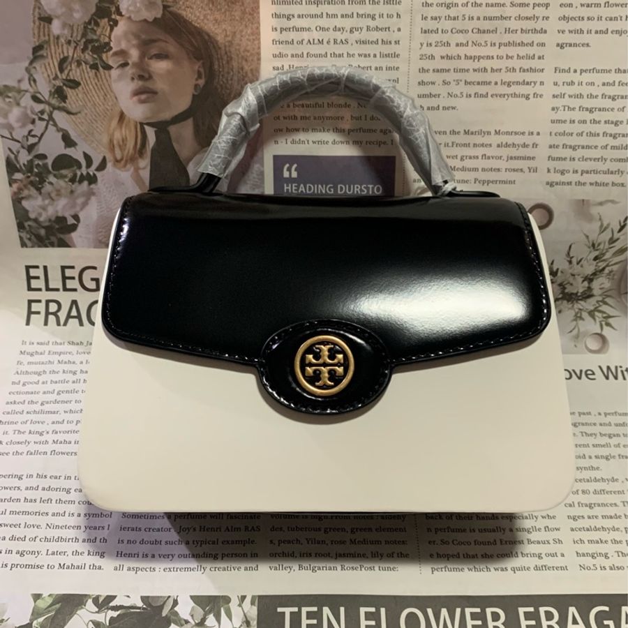 全新Tory Burch Robinson 提把豆腐包-4