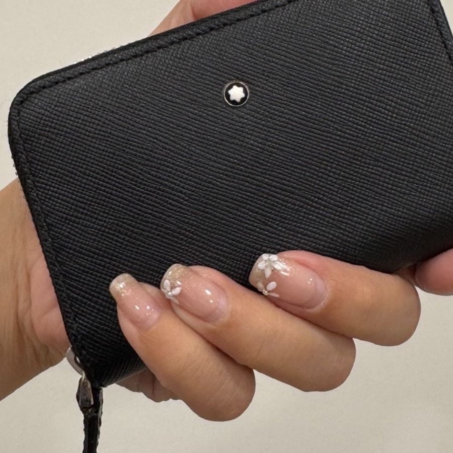 montblanc 萬寶龍 黑色 防刮 信用卡卡夾 卡夾 卡包 皮包 錢包 零錢包 ㄇ拉 短夾 皮夾-13