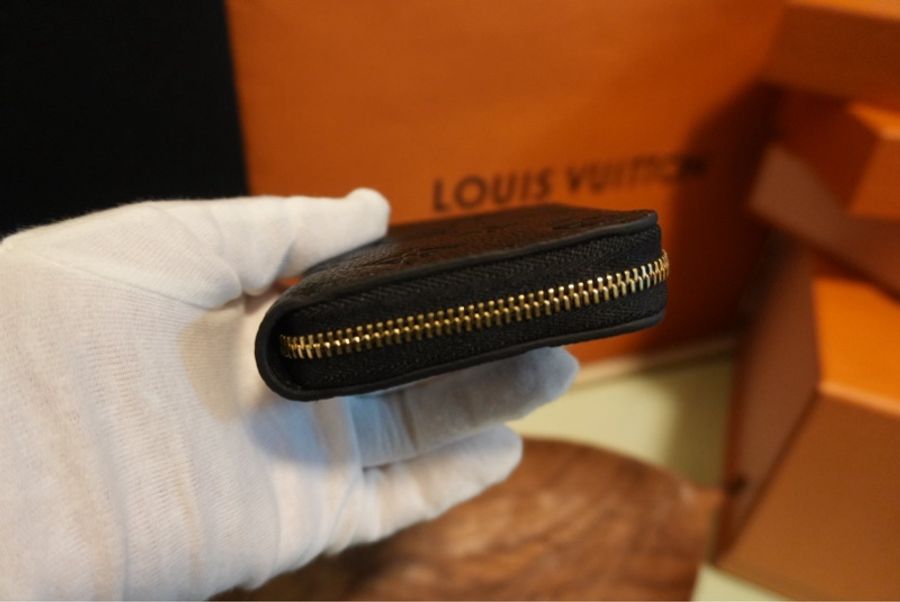 全新正品:LV真皮牛皮零錢包卡包黑色(M60574)-2