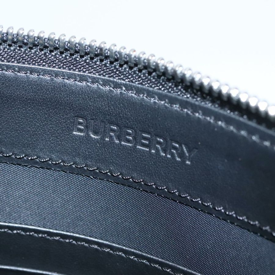 【日本直送】BURBERRY 全像手拿包,乙烯基材質,米色/銀色,正品,貨號 108012-16