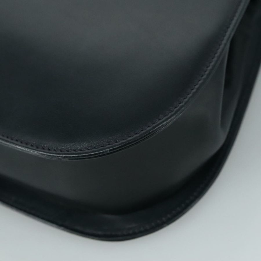 【日本直送】Salvatore Ferragamo 手提包 皮革 2way 黑色 金色 Auth 105702-15