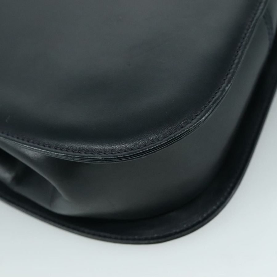 【日本直送】Salvatore Ferragamo 手提包 皮革 2way 黑色 金色 Auth 105702-18
