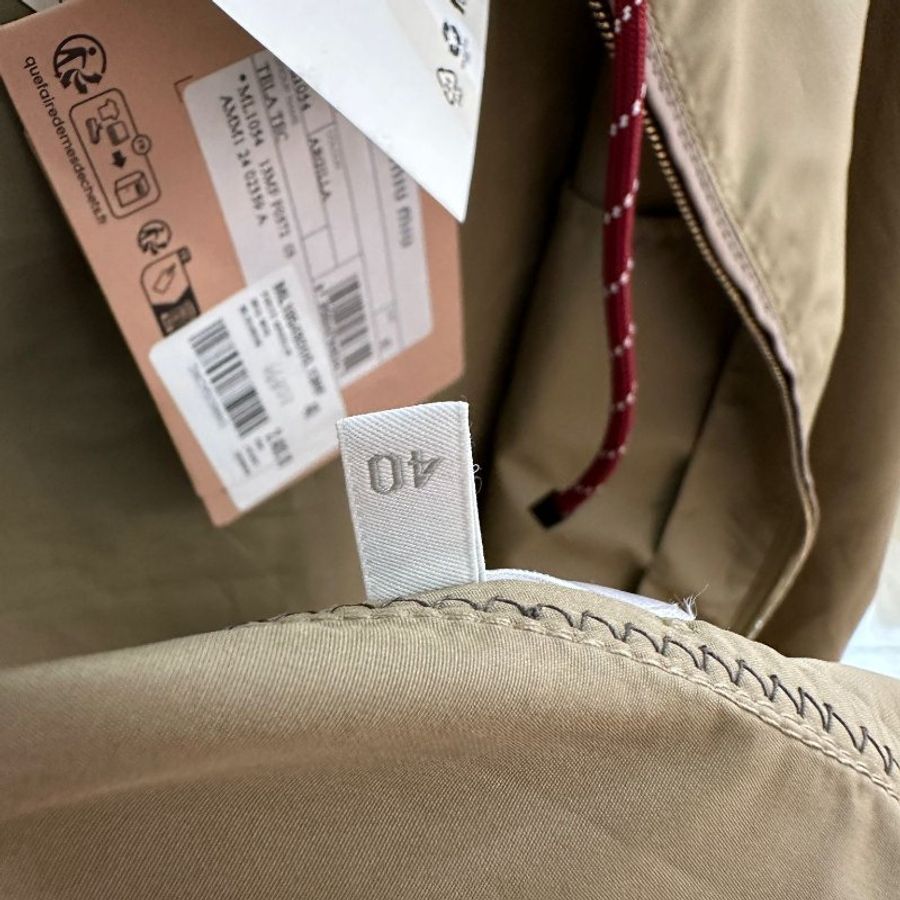 Miu Miu Clay Grey Technical Fabric Blouson Jacket 科技布料 功能性織物束腰外套-7