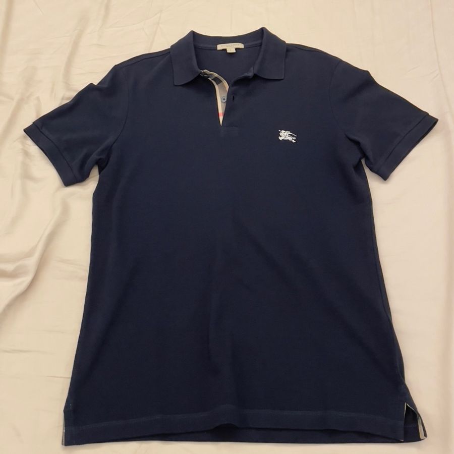 Burberry 經典戰馬格紋Polo衫-0