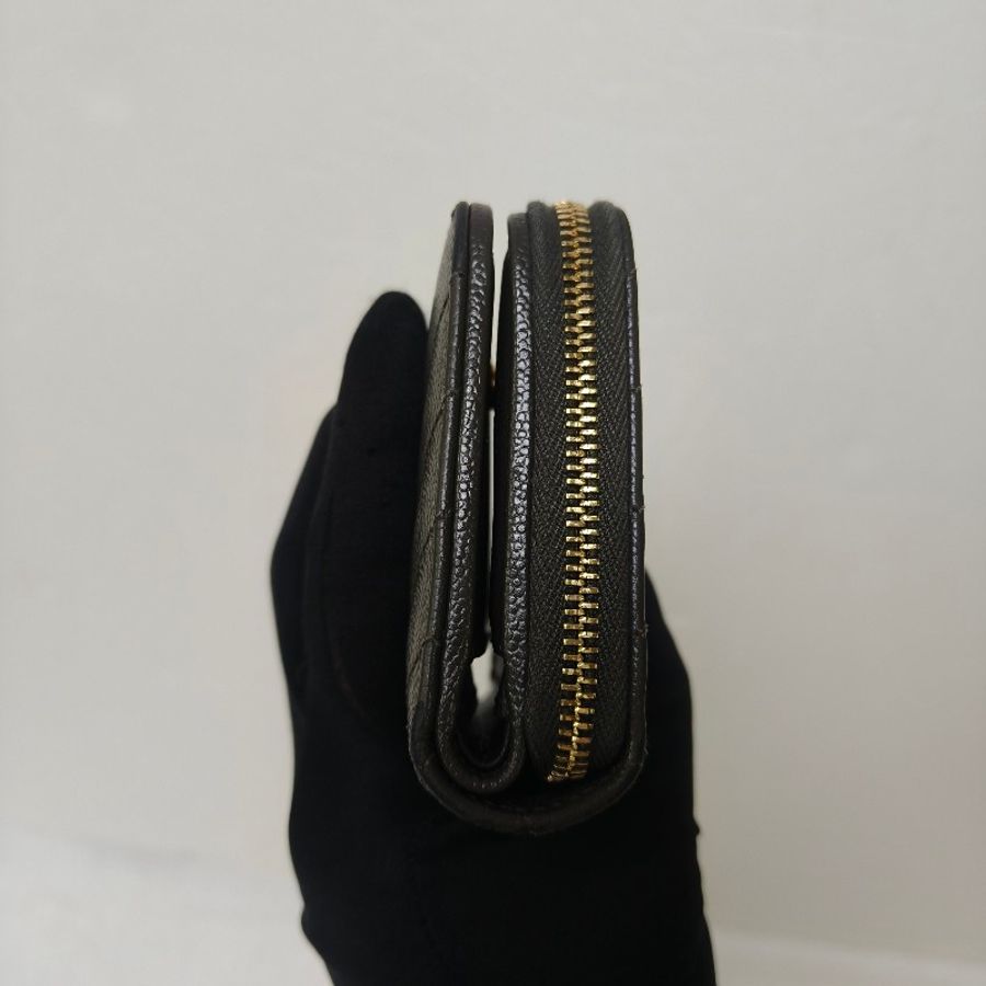 ✨YSL✨SAINT LAURENT 聖羅蘭 褐綠色 魚子醬 對折 短夾 皮夾 錢包/二手精品/二手皮夾/保證正品🌳二手樹屋🌳-3
