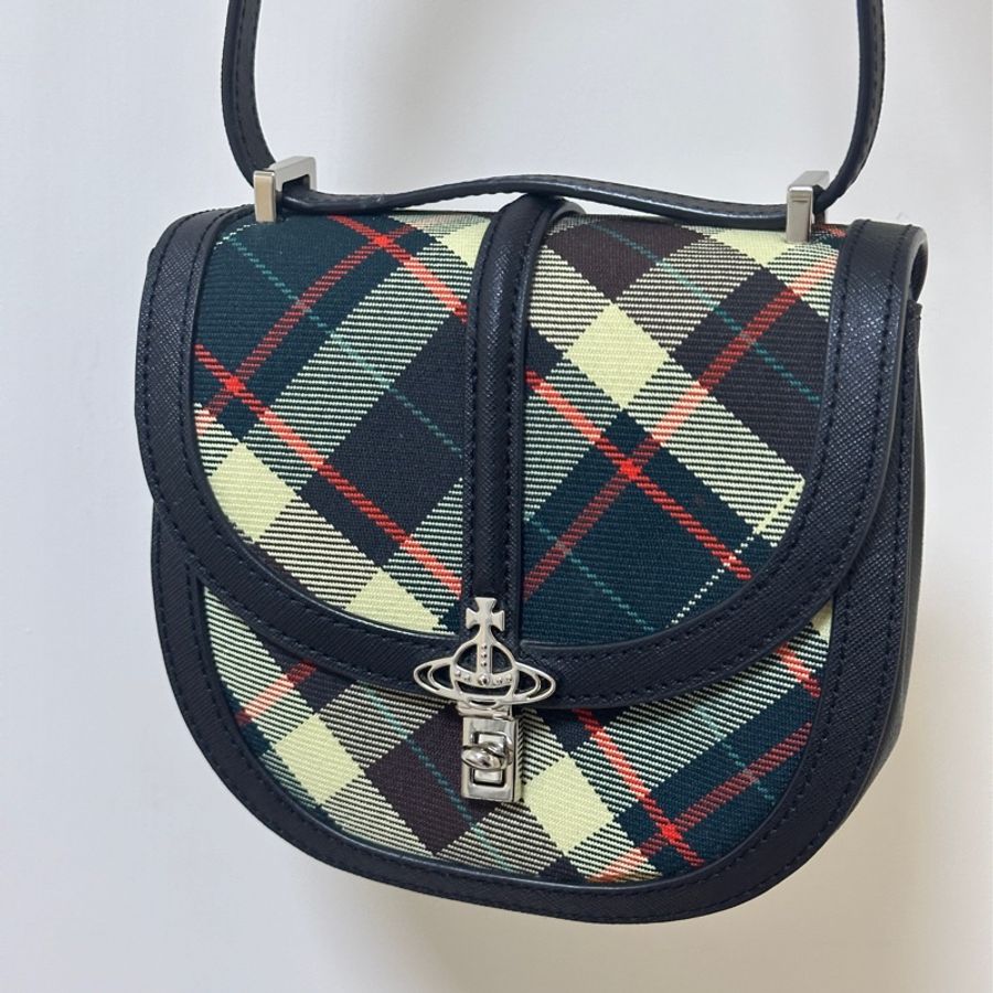Vivienne Westwood 格紋 肩背包 / 斜背包-0