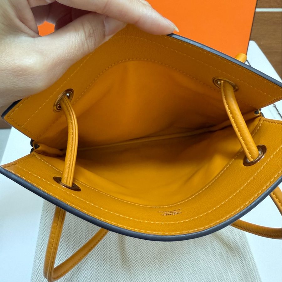 Hermes Aline mini小號 斜挎包 肩背包 托特包 馬伕包-12