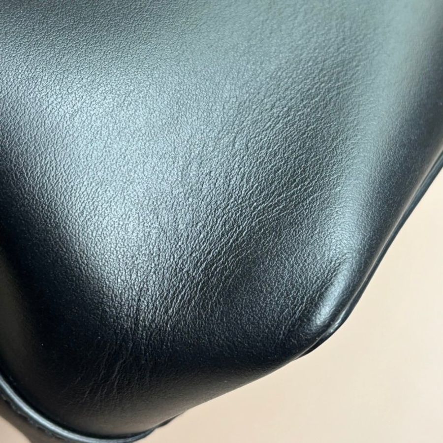 ::FENDI:: Fendi Dot Com Click Faces  黑色皮革手提兩用包-18