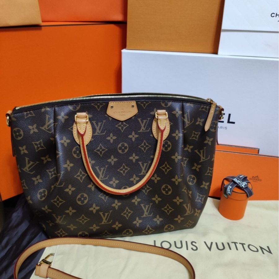 LV 萬年不敗經典老花肩背手提兩用包-0