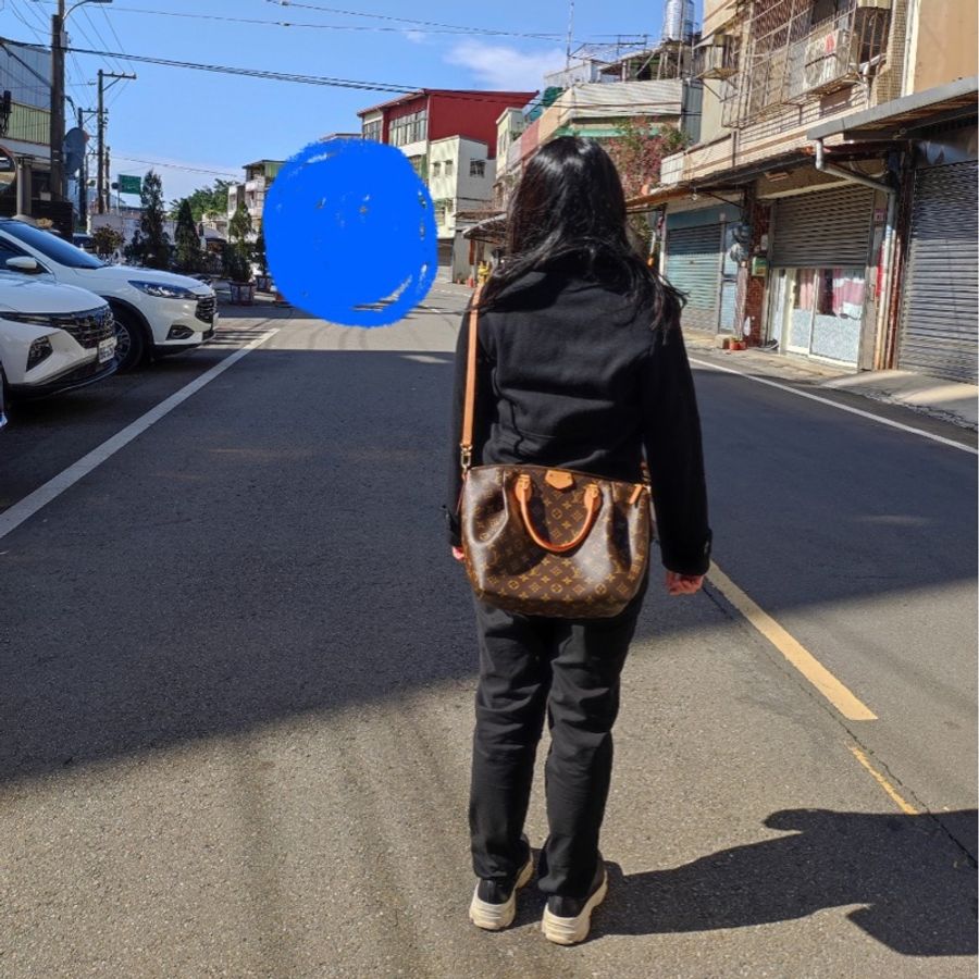 LV 萬年不敗經典老花肩背手提兩用包-4
