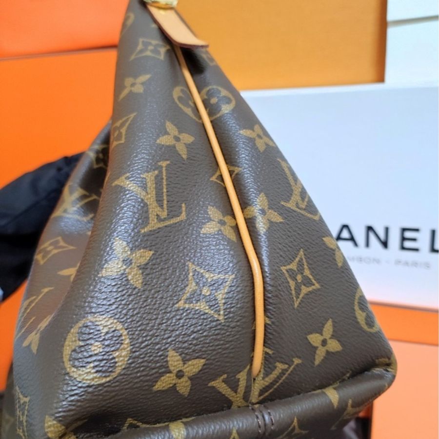 LV 萬年不敗經典老花肩背手提兩用包-22
