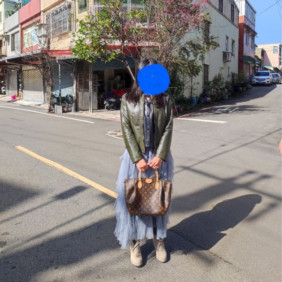 LV 萬年不敗經典老花肩背手提兩用包-42