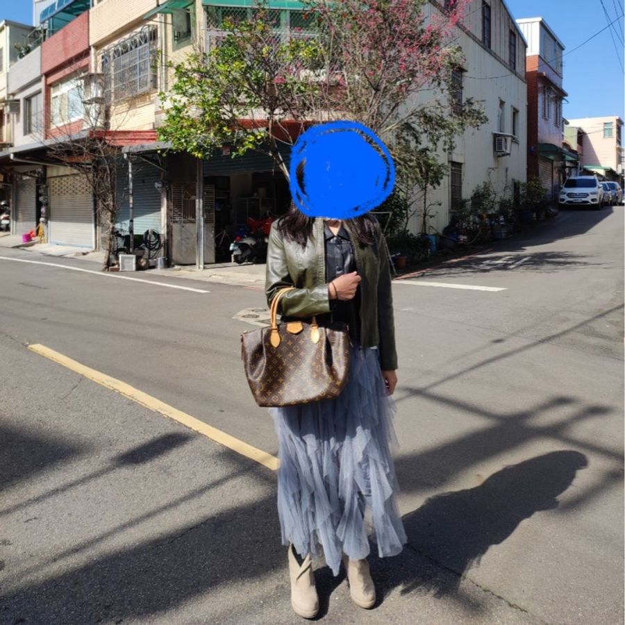 LV 萬年不敗經典老花肩背手提兩用包-43
