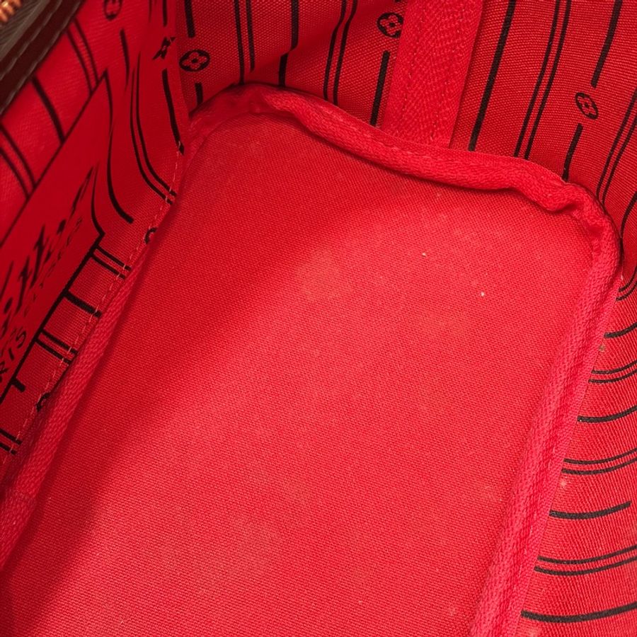 Louis Vuitton N51109咖啡棋盤格Neverfull PM托特包 肩背包-44