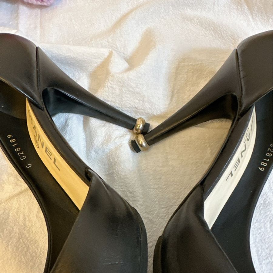 CHANEL 山茶花高跟鞋-12