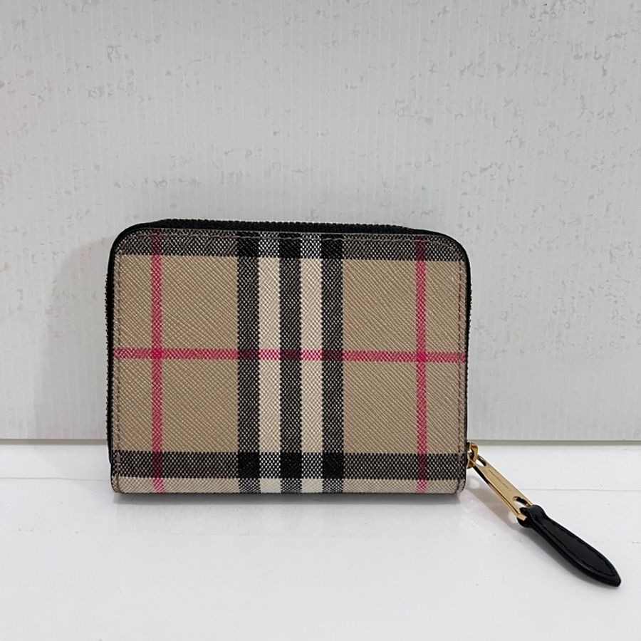 Burberry 經典格紋短夾-7