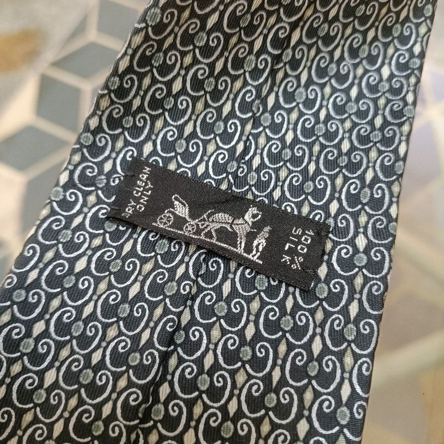 愛馬仕HERMES 造型領帶-5