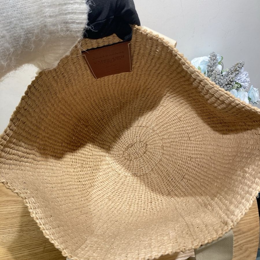 TW4076 CHLOE 蔻依大號天然藤籃手拿包包LARGE WOODY BASKET HANDBAG-5