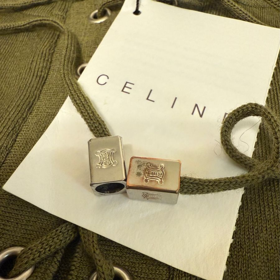 🍒CELINE 短袖顯瘦上衣 size:L / 2F250210-1-7