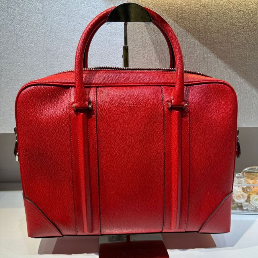 Givenchy Lucrezia Briefcase Handbag 紅色 時尚款貝殼公事包-1