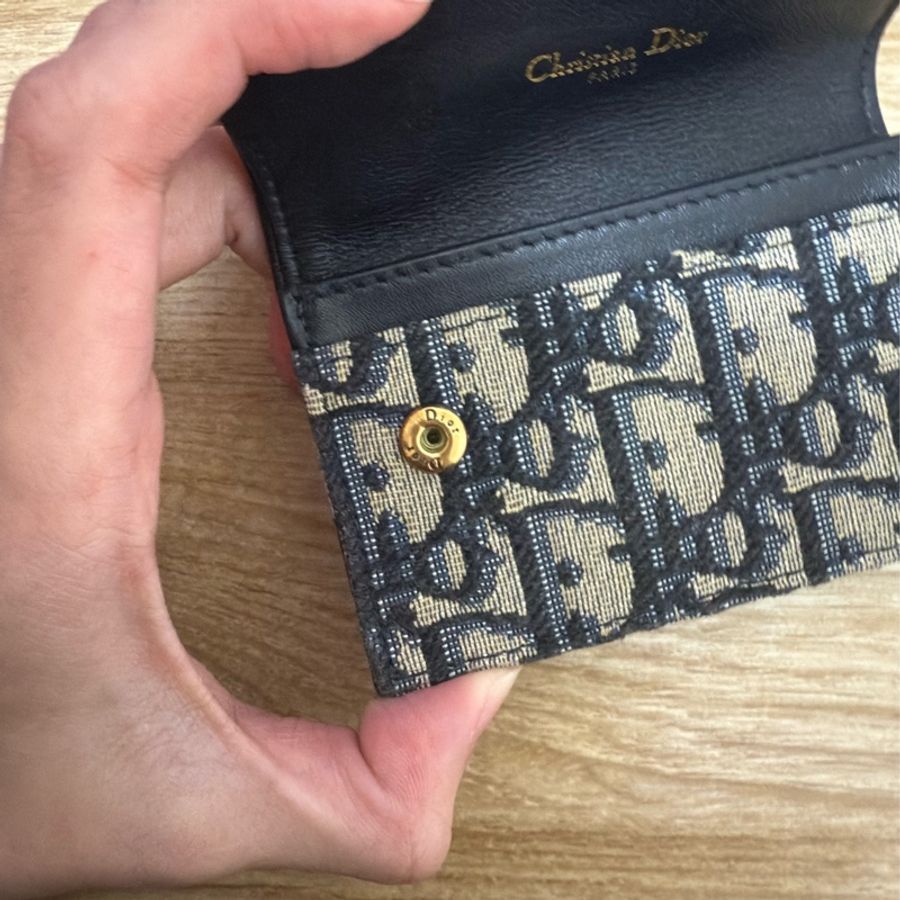 Dior Saddle Bloom 卡夾 Dior Oblique 緹花-2