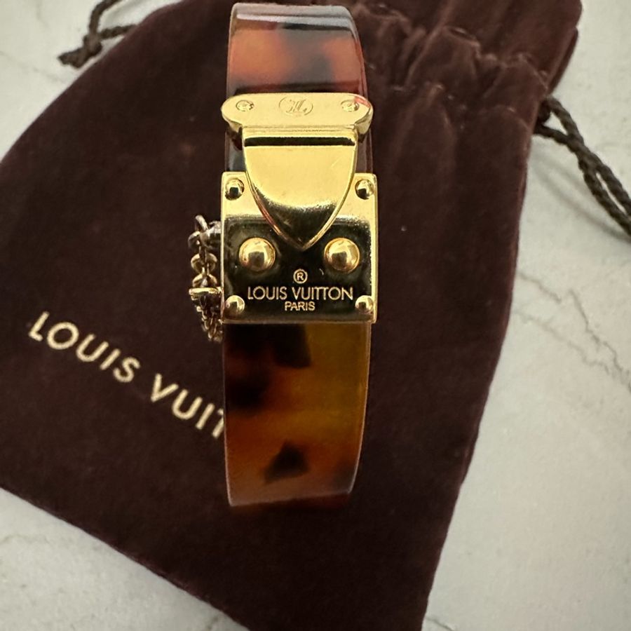 Louis Vuitton Havane Tortoise Lock Me手鈪-2