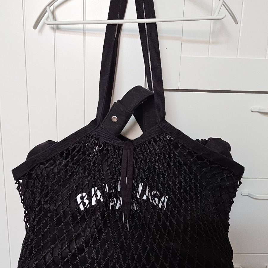 Balenciaga 24/7 medium tote bag 巴黎世家 漁網托特包-2