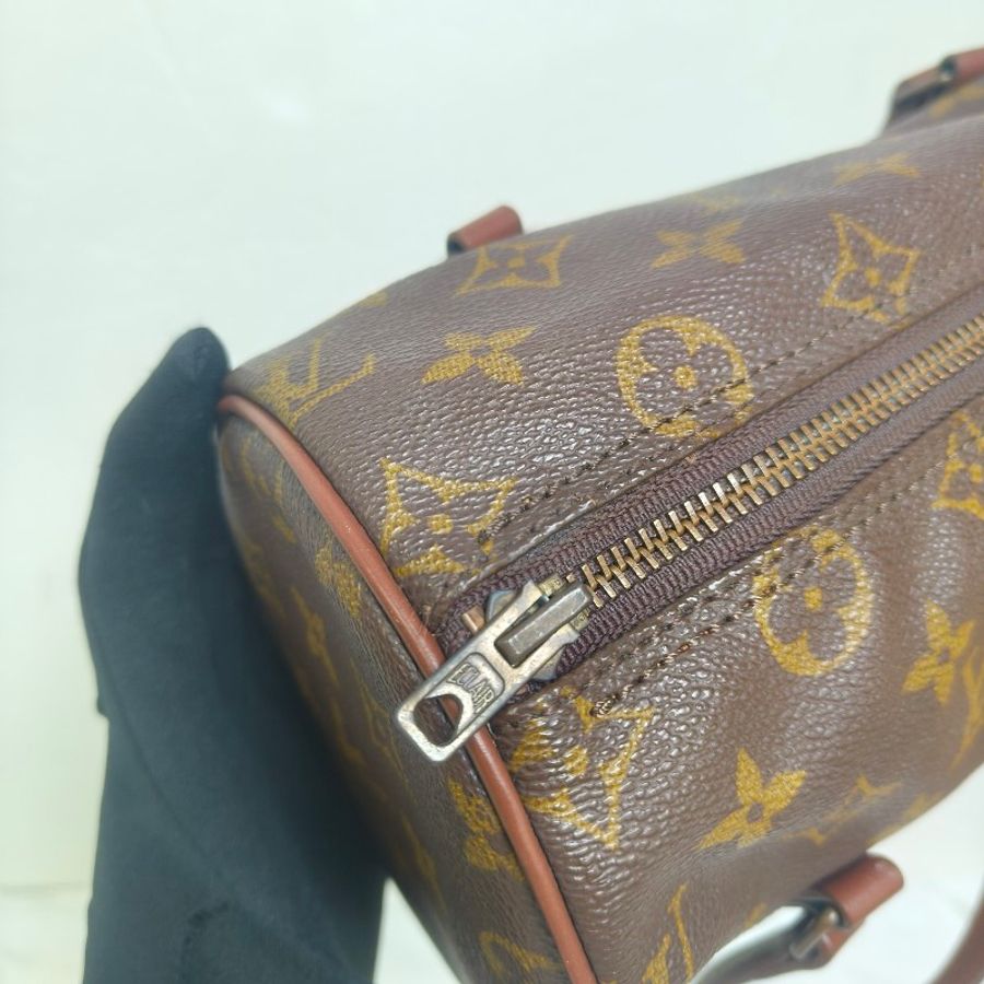 🔥6/13-6/29年中慶🔥【超狂優惠】㊣✨Louis Vuitton✨(附防塵袋)路易威登 LV 老花 紅皮 巴比龍 26 圓筒包 手提包/二手精品/二手包/保證正品🌳二手樹屋🌳-8