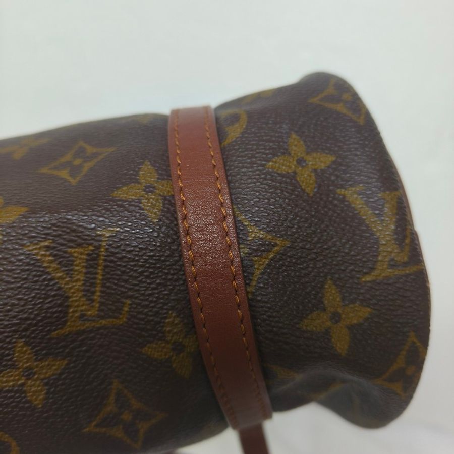 🔥6/13-6/29年中慶🔥【超狂優惠】㊣✨Louis Vuitton✨(附防塵袋)路易威登 LV 老花 紅皮 巴比龍 26 圓筒包 手提包/二手精品/二手包/保證正品🌳二手樹屋🌳-19