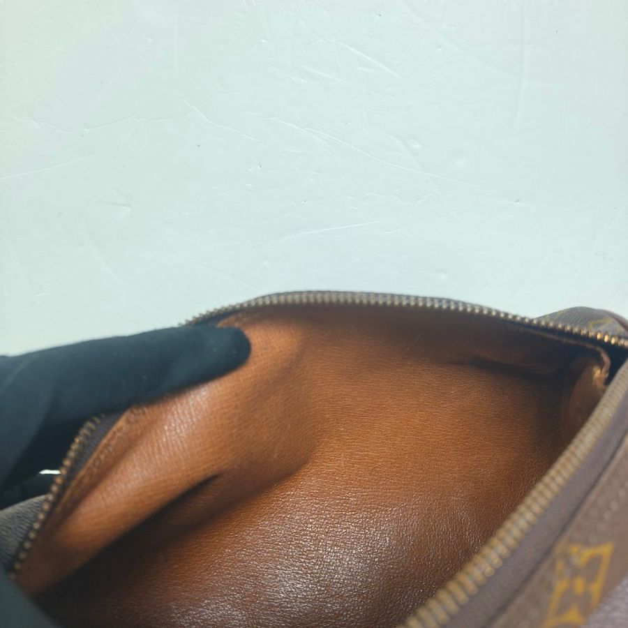 🔥6/13-6/29年中慶🔥【超狂優惠】㊣✨Louis Vuitton✨(附防塵袋)路易威登 LV 老花 紅皮 巴比龍 26 圓筒包 手提包/二手精品/二手包/保證正品🌳二手樹屋🌳-33
