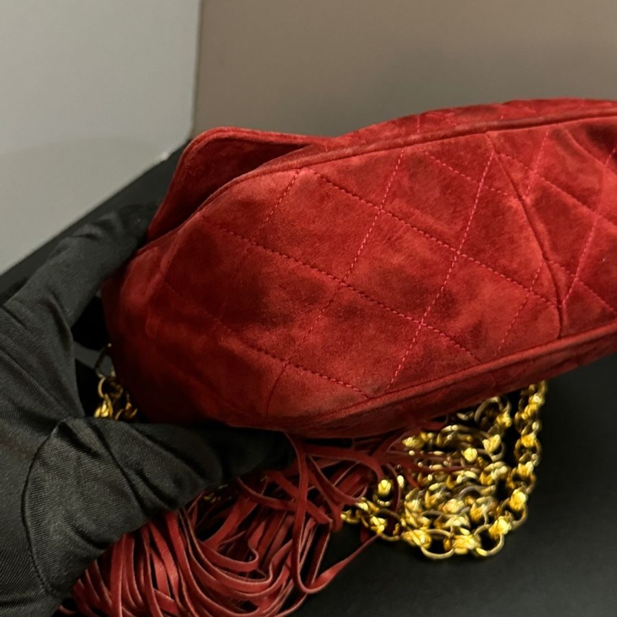（金球方胖👑） Chanel 香奈兒 金球相機包 24K黃金鏈條 斜背包-18